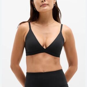 Athleta Women's Black Triangle Bralette size small
